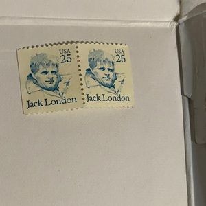 Vintage Jack London 25 Stamps